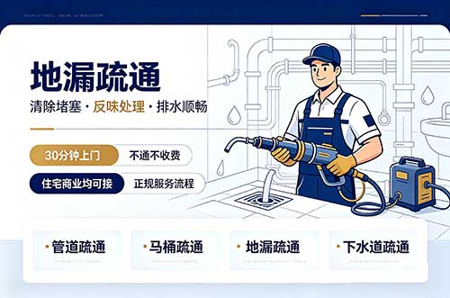 虎林地漏疏通