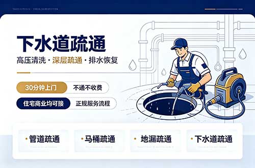 虎林下水道疏通