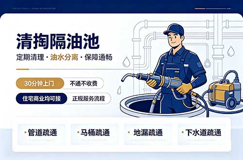 虎林清掏隔油池